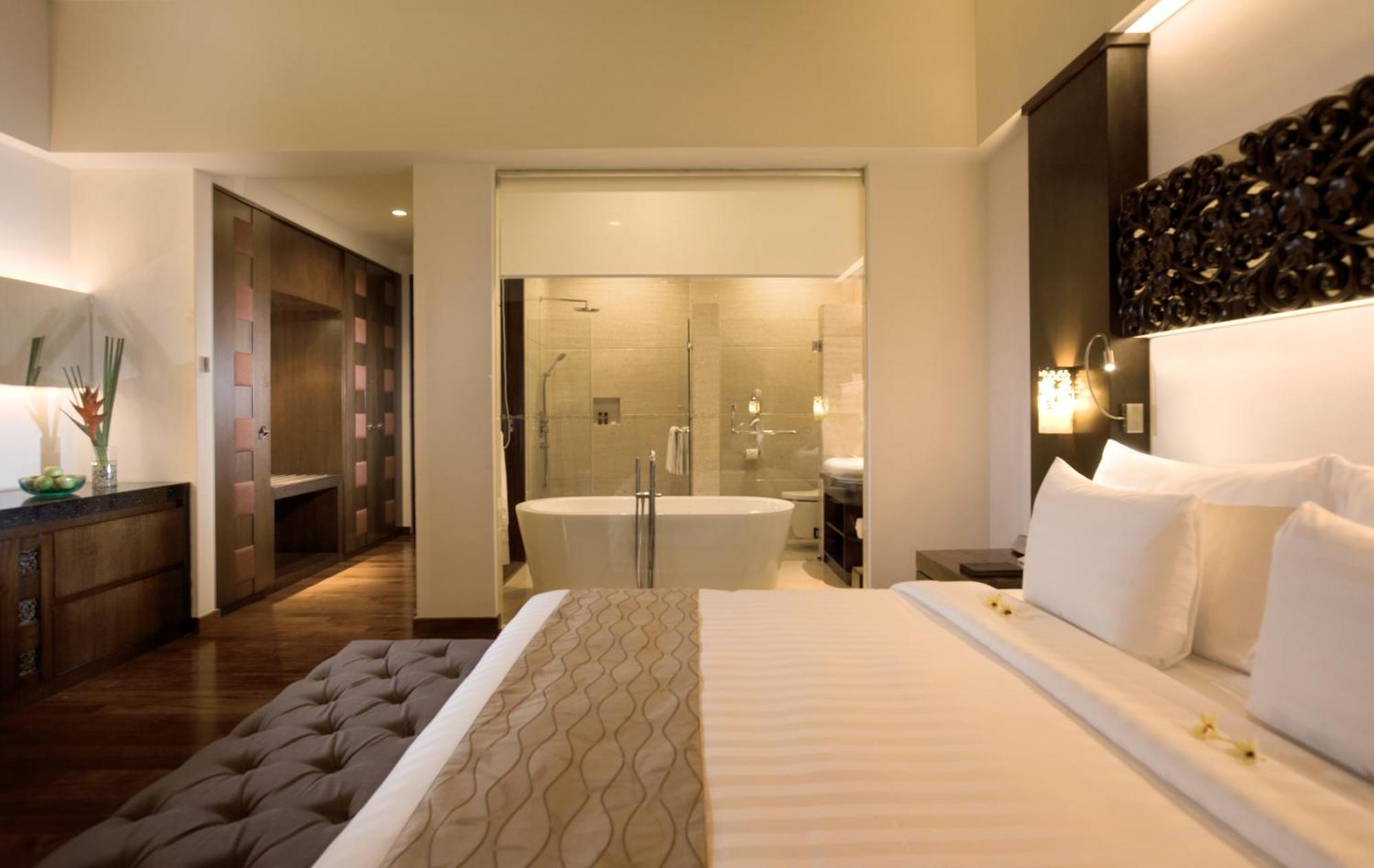 The Seminyak Beach Resort & Spa Camera foto A bedroom at the hotel